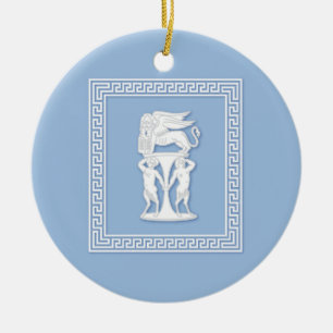 Ornamento De Cerâmica Falso Jasperware