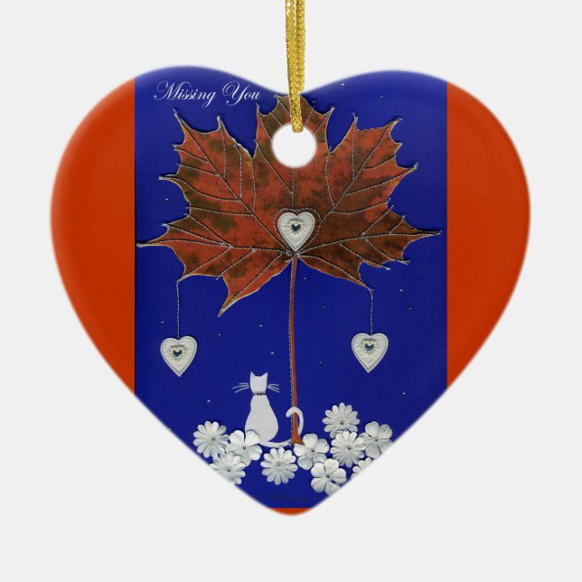 Ornamento De Cerâmica Faltando o (Frente)