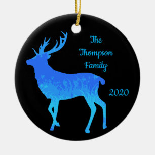 Ornamento De Cerâmica Família Datada, Feriado, Feriado de Natal,