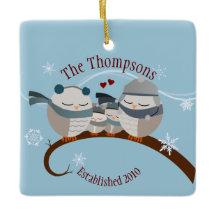 Família Owl de Quatro Guardas Ornados