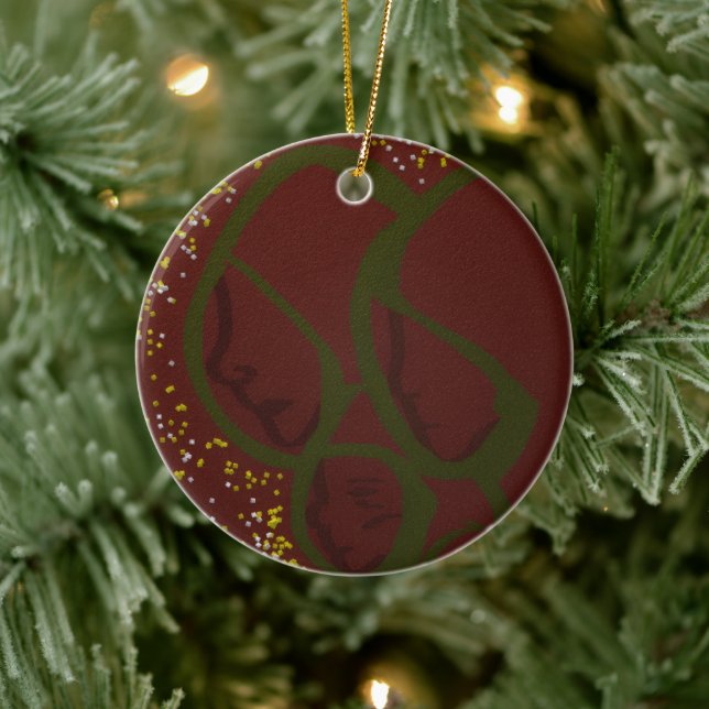 Ornamento De Cerâmica Family Art (Árvore)