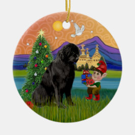 Ornamento De Cerâmica Fantasia de Natal - Terra Nova