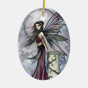 Ornamento De Cerâmica Fantasia de Tranquilidade Adorno de Fada