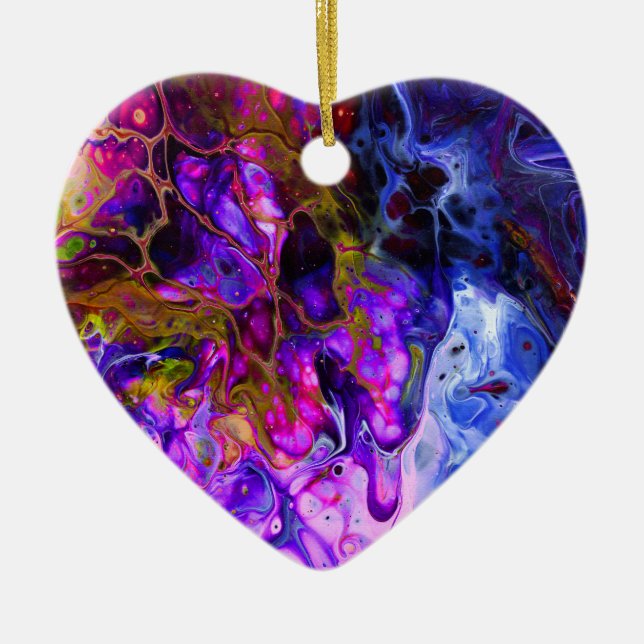 Ornamento De Cerâmica Fantasia Mundo (Frente)