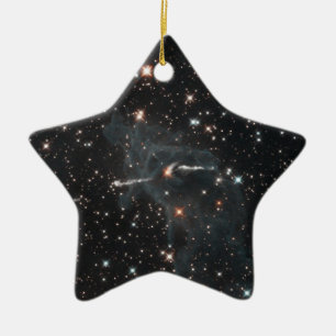 Ornamento De Cerâmica Fantasma delével na nebulosa de Carina