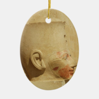 Ornamento De Cerâmica Faraó fêmea de Hatshepsut da imagem de Egipto