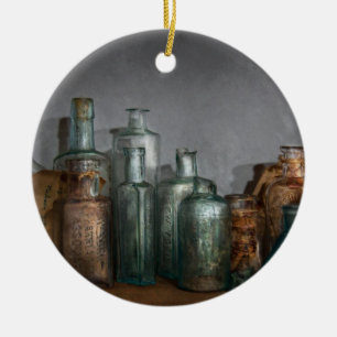 Ornamento De Cerâmica Farmácia - necessidade do doutor Eu um