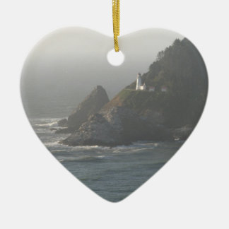 Ornamento De Cerâmica Farol da costa de Oregon