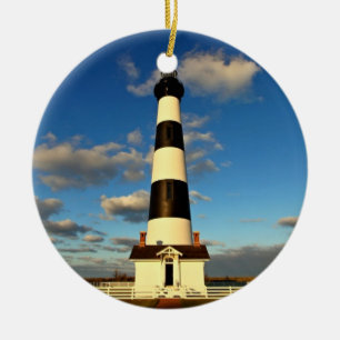 Ornamento De Cerâmica Farol da ilha de Bodie