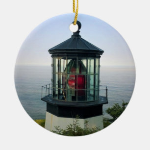 Ornamento De Cerâmica Farol de Cape Meares, OR