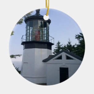 Ornamento De Cerâmica Farol de Cape Meares, OU