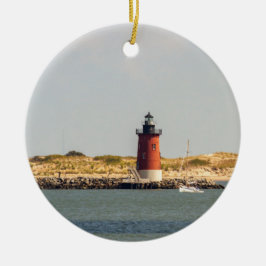 Ornamento De Cerâmica Farol de East End de Breakwater