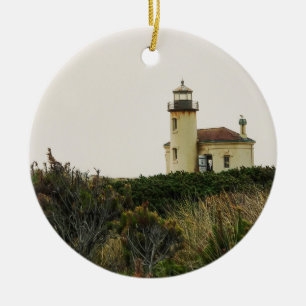 Ornamento De Cerâmica Farol do Coquille River, OU
