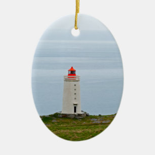 Ornamento De Cerâmica Farol na Península de Vatnsnes - Islândia