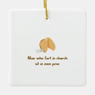 Ornamento De Cerâmica Fart na igreja