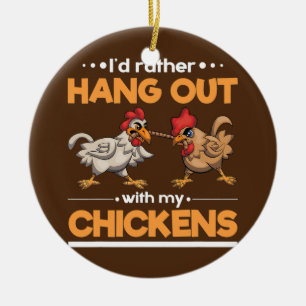 Ornamento De Cerâmica Fazenda Engraçada, Preferencialmente De Identifica