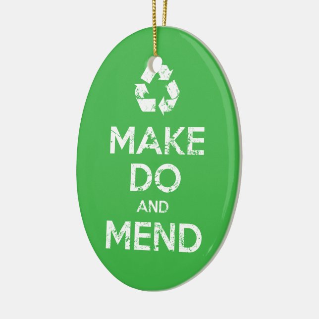 Ornamento De Cerâmica Fazer com e Mend (Esquerda)