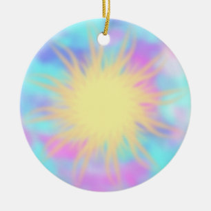 Ornamento De Cerâmica Fé ~ Burst