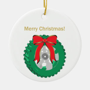 Ornamento De Cerâmica Feira de Natal de 2019