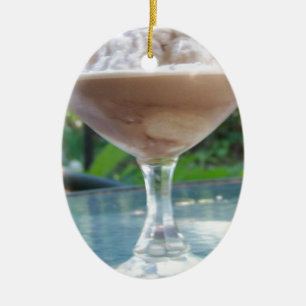 Ornamento De Cerâmica Felicidade do chocolate