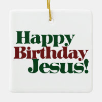 Feliz aniversário Jesus é Natal