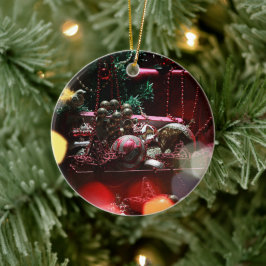 Ornamento De Cerâmica Feliz ano novo