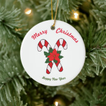 Feliz ano novo de Natal Merry Ornament