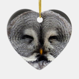 Ornamento De Cerâmica Feliz Coruja