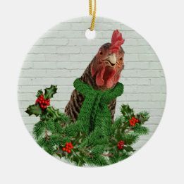 Ornamento De Cerâmica Feliz de Natal