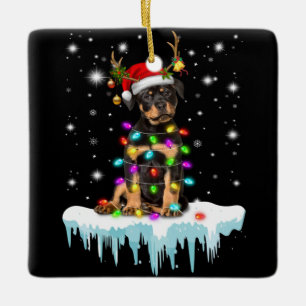 Ornamento De Cerâmica Feliz de Natal, meu pequeno idiota