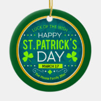 FELIZ DIA DE SÃO PATRÍCIO, "SORTE DOS IRLANDESES"