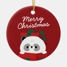 Ornamento De Cerâmica Feliz e Simples Feliz Natal