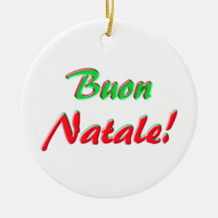 Ornamento De Cerâmica Feliz Natal