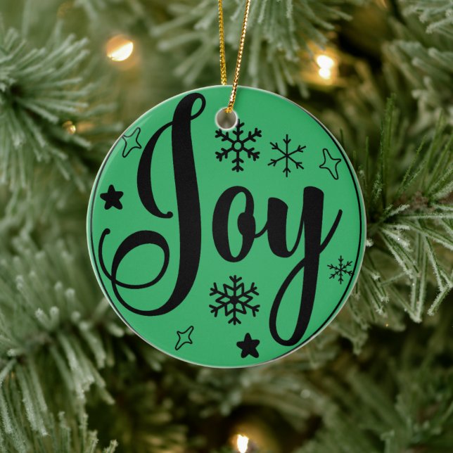 Ornamento De Cerâmica Feliz Natal (Árvore)