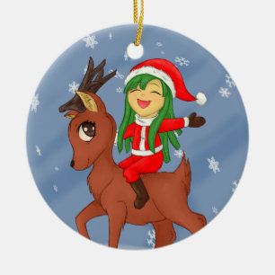 Ornamento De Cerâmica Feliz Natal