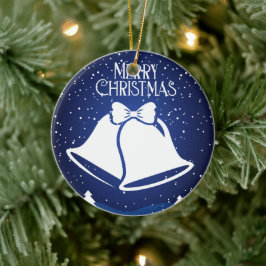 Ornamento De Cerâmica Feliz Natal