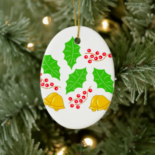 Ornamento De Cerâmica Feliz Natal Cerâmica Adorno Cerâmica Ornam