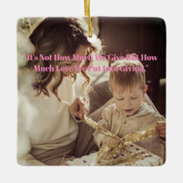 Ornamento De Cerâmica Feliz Natal Meu Filho