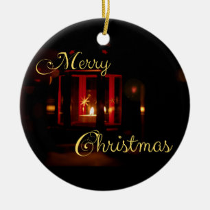 Ornamento De Cerâmica Feliz Natal para você e sua família!