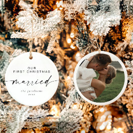 Ornamento De Cerâmica Feriado de Natal de Mínimo de 1 rua do BLAIR