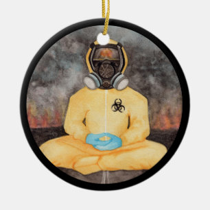 Ornamento De Cerâmica Feriado de Natal Personalizado