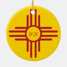 Feriado do Ano Personalizado do Símbolo Zia