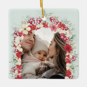 Ornamento De Cerâmica feriados de natal vitoriosos 2 fotografia 1 natal 