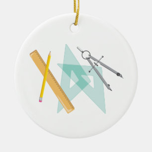 Ornamento De Cerâmica Ferramentas de Desenho