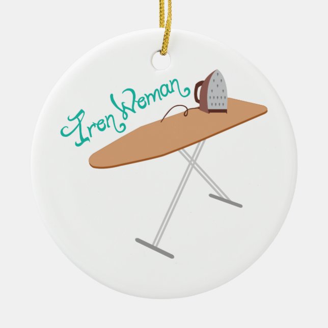 Ornamento De Cerâmica Ferro Wemon (Frente)