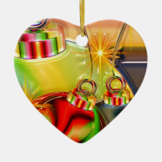 Ornamento De Cerâmica Festa de Férias de inverno estocando presentes de