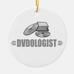Ornamento De Cerâmica Filme engraçado de DVD