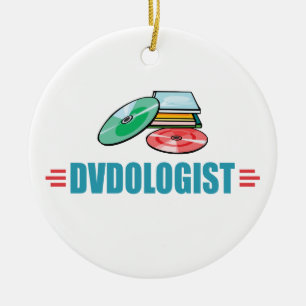 Ornamento De Cerâmica Filme engraçado de DVD
