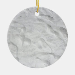 Ornamento De Cerâmica Fim-acima da areia da praia do Siesta