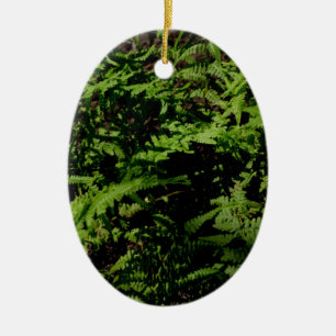 Ornamento De Cerâmica Fios de Floresta